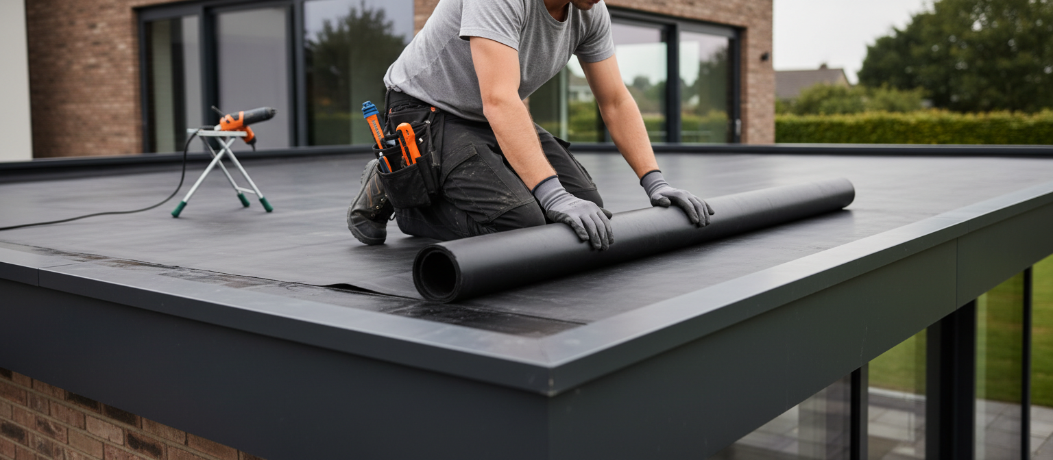 Flat roofing services