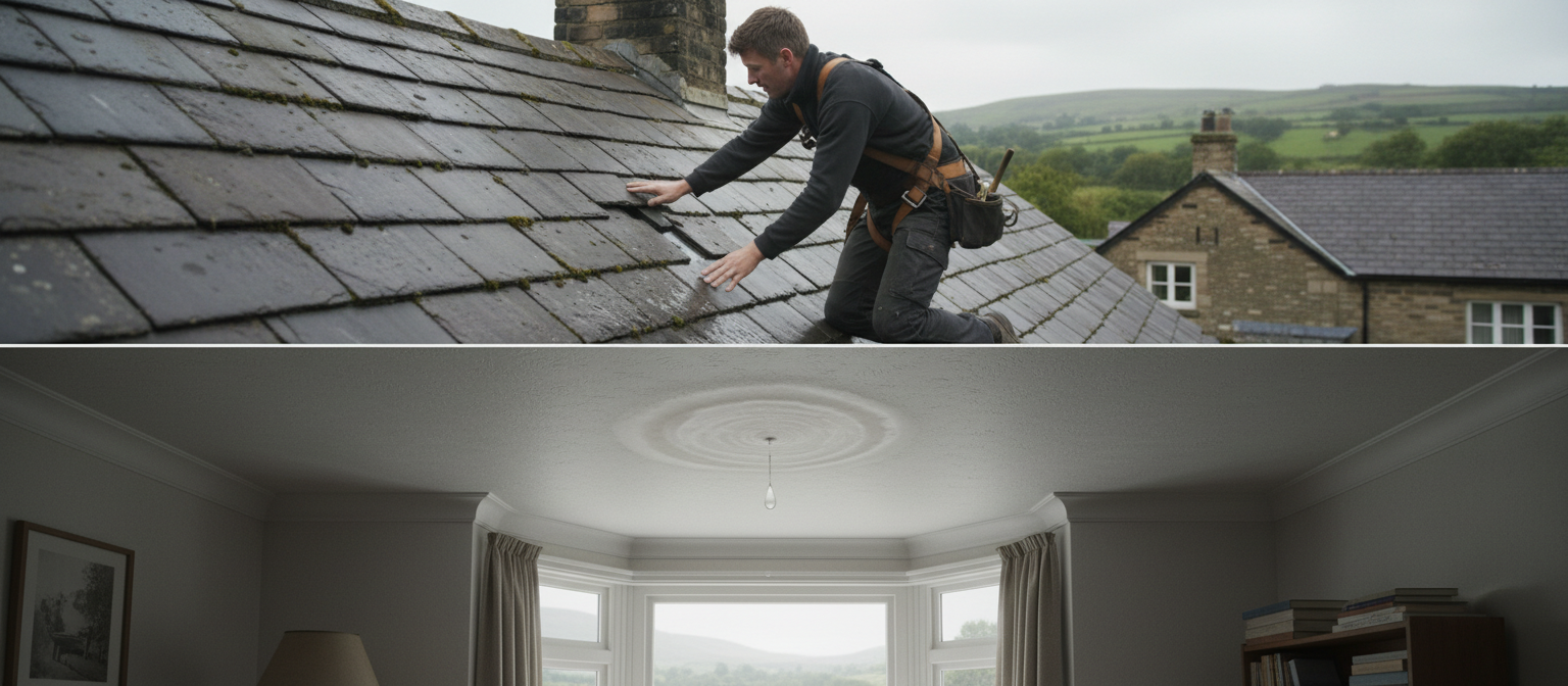Roof leak repair